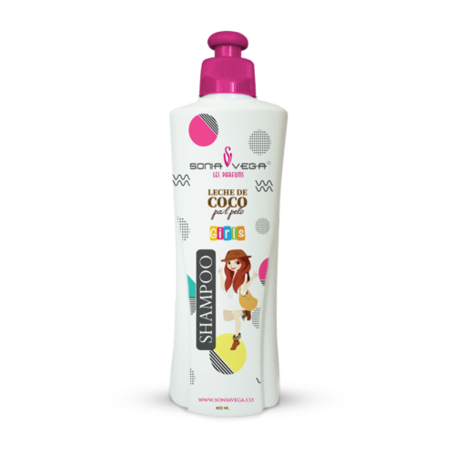 SHAMPOO LECHE DE COCO GIRLS X 400 ML SONIA VEGA