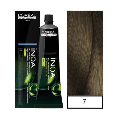 TINTE INOA LOREAL 7 RUBIO