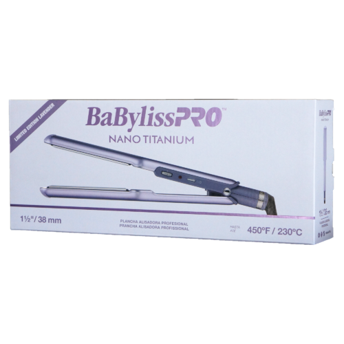 PLANCHA BABY LISS SOL GEL 1 1/2 LAVANDA BABY LISS