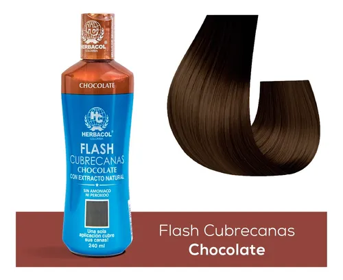 TONICO CUBRE CANAS HERBACOL CHOCOLATE