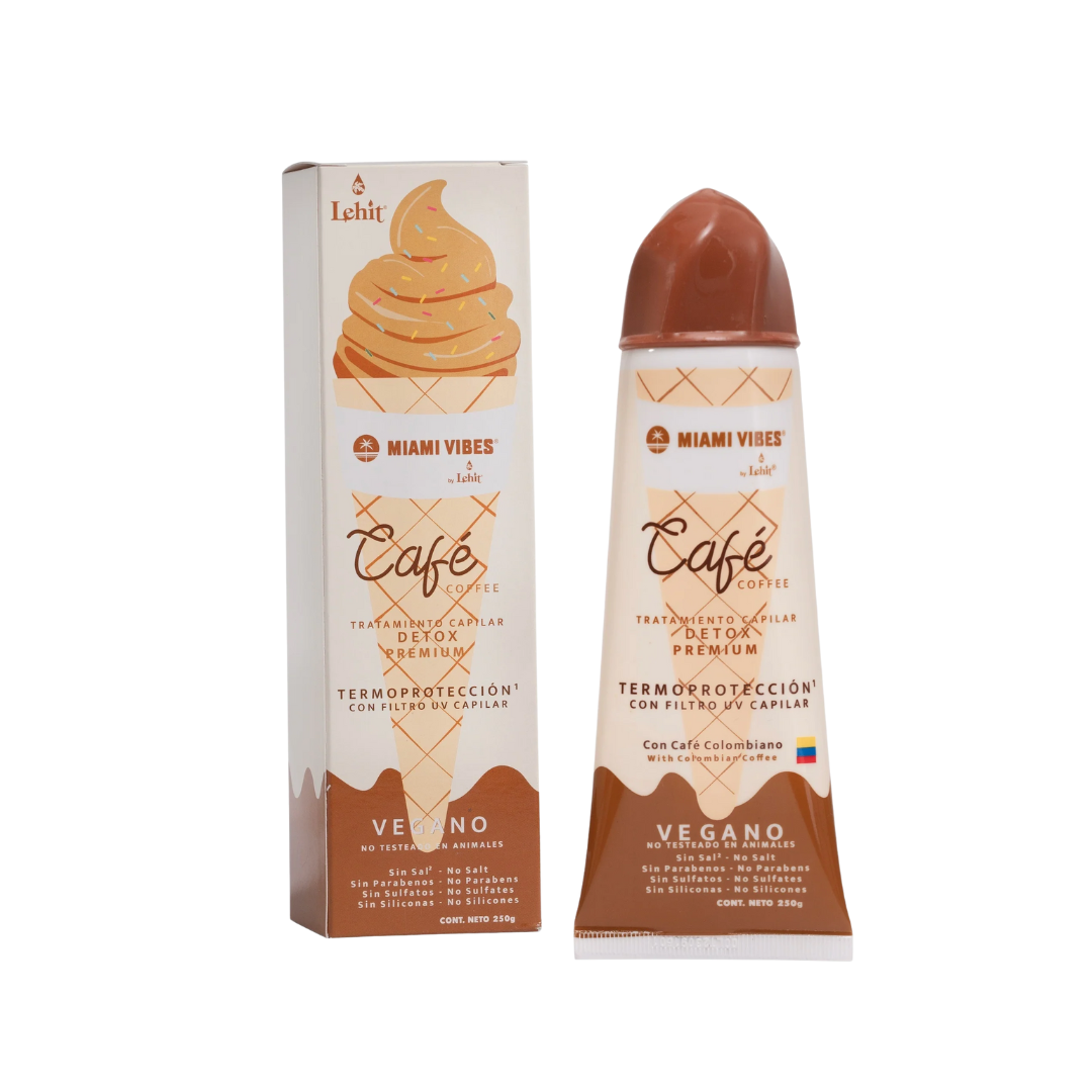TRATAMIENTO CAPILAR DETOX PREMIUM CAFE LEHIT 250G