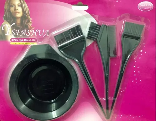 SET DE 3 BROCHA + TINTE+ TAZA